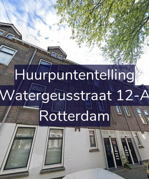 Foto gevel Huurpuntentelling voor Watergeusstraat 12-A, Rotterdam