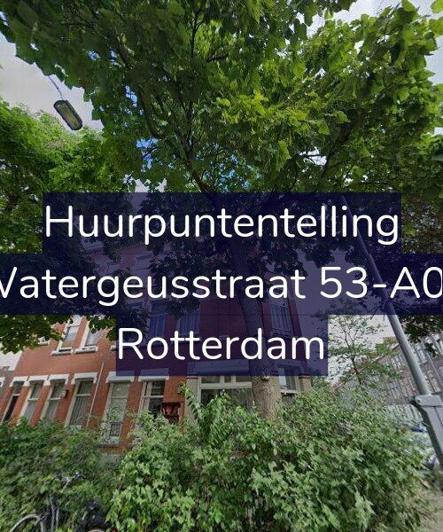Foto gevel Huurpuntentelling voor Watergeusstraat 53-A02, Rotterdam