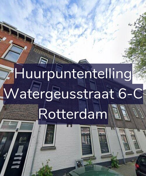Foto gevel Huurpuntentelling voor Watergeusstraat 6-C, Rotterdam