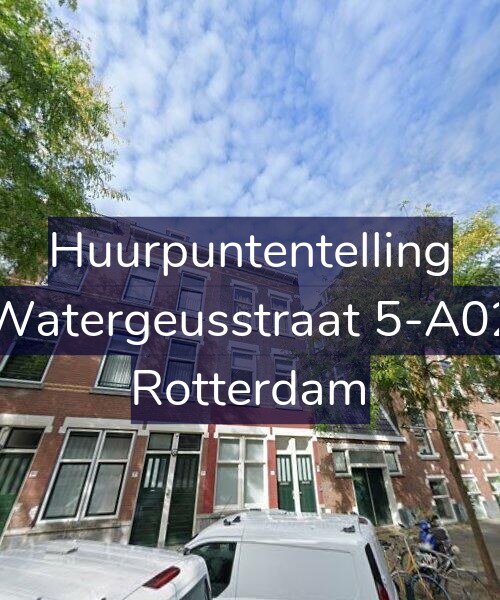 Foto gevel Huurpuntentelling voor Watergeusstraat 5-A02, Rotterdam