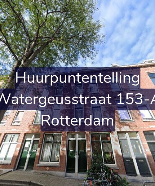 Foto gevel Huurpuntentelling voor Watergeusstraat 153-A, Rotterdam