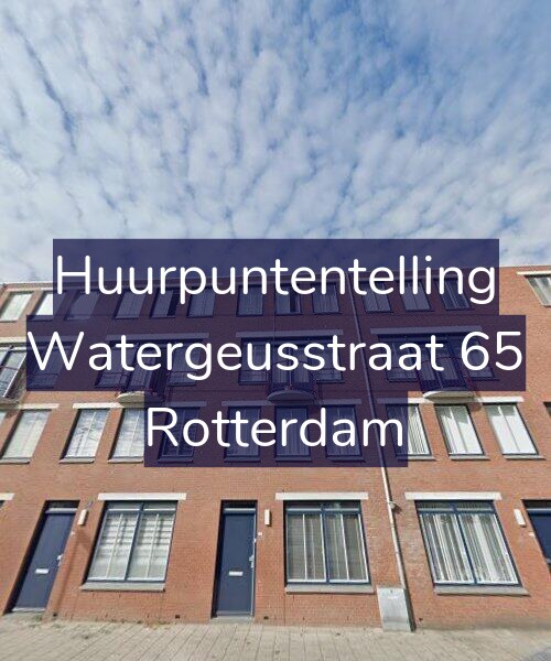 Foto gevel Huurpuntentelling voor Watergeusstraat 65, Rotterdam