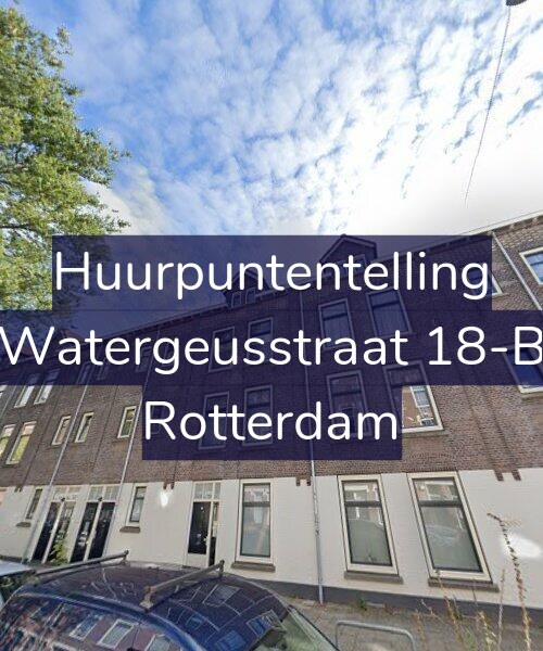 Foto gevel Huurpuntentelling voor Watergeusstraat 18-B, Rotterdam