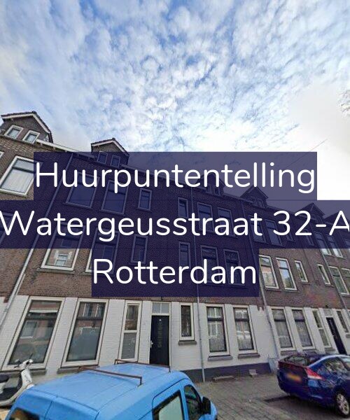 Foto gevel Huurpuntentelling voor Watergeusstraat 32-A, Rotterdam