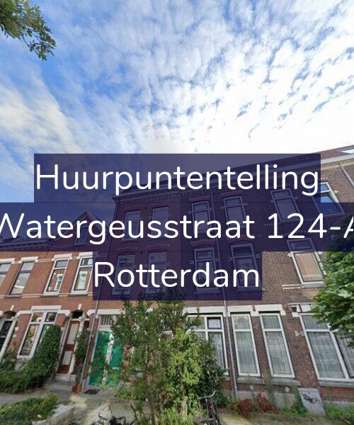 Foto gevel Huurpuntentelling voor Watergeusstraat 124-A, Rotterdam