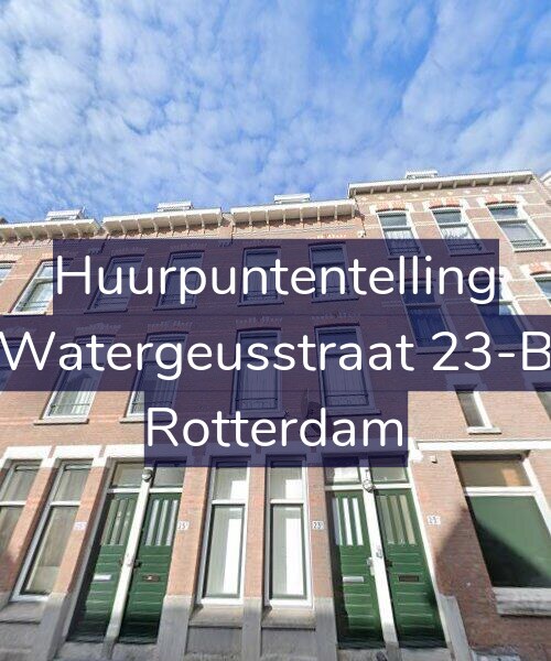 Foto gevel Huurpuntentelling voor Watergeusstraat 23-B, Rotterdam