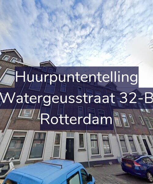 Foto gevel Huurpuntentelling voor Watergeusstraat 32-B, Rotterdam