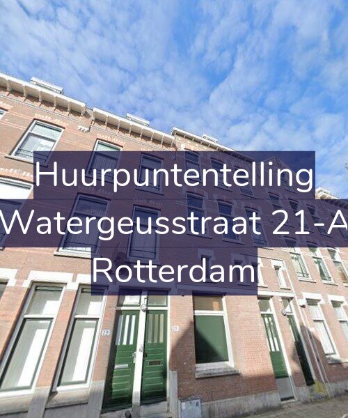 Foto gevel Huurpuntentelling voor Watergeusstraat 21-A, Rotterdam