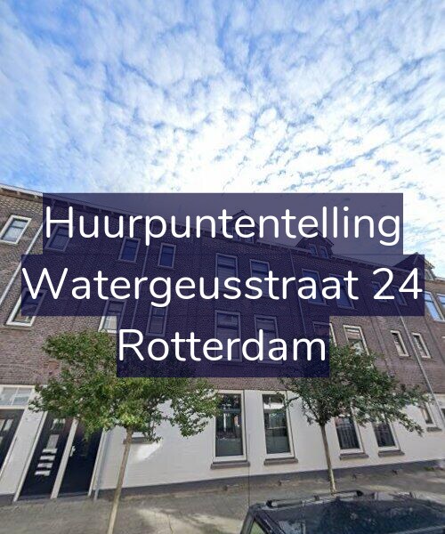 Foto gevel Huurpuntentelling voor Watergeusstraat 24, Rotterdam