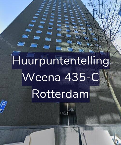Foto gevel Huurpuntentelling voor Weena 435-C, Rotterdam
