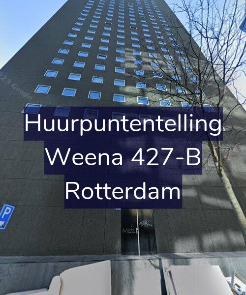Foto gevel Huurpuntentelling voor Weena 427-B, Rotterdam