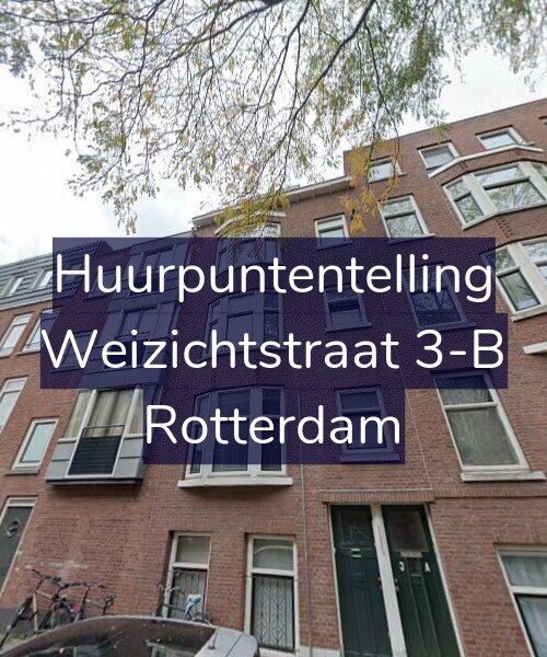 Foto gevel Huurpuntentelling voor Weizichtstraat 3-B, Rotterdam