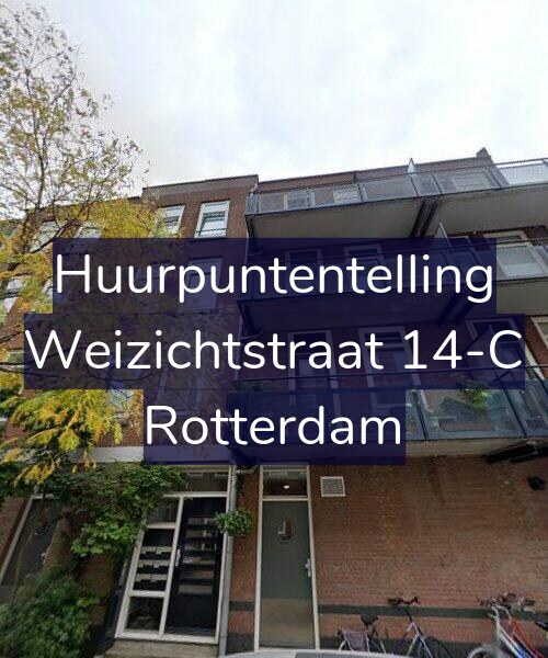 Foto gevel Huurpuntentelling voor Weizichtstraat 14-C, Rotterdam