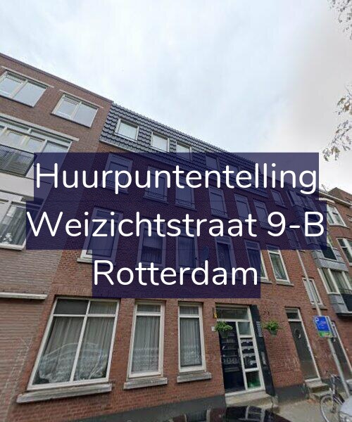 Foto gevel Huurpuntentelling voor Weizichtstraat 9-B, Rotterdam