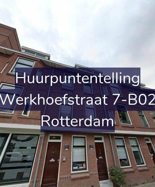 Foto gevel Huurpuntentelling voor Werkhoefstraat 7-B02, Rotterdam