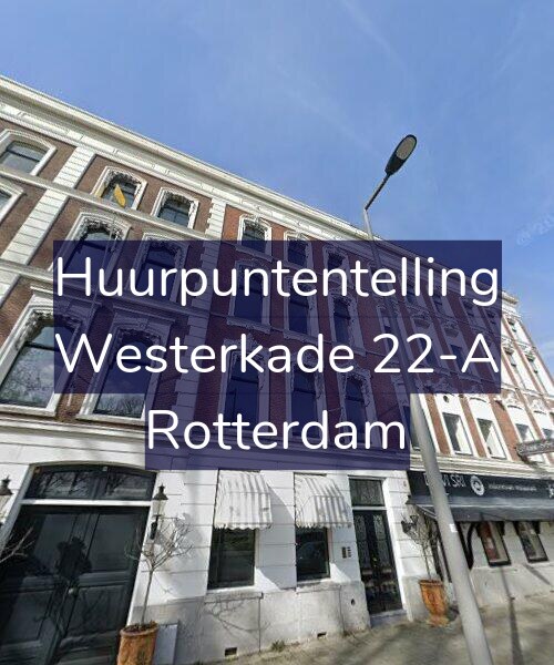 Foto gevel Huurpuntentelling voor Westerkade 22-A, Rotterdam
