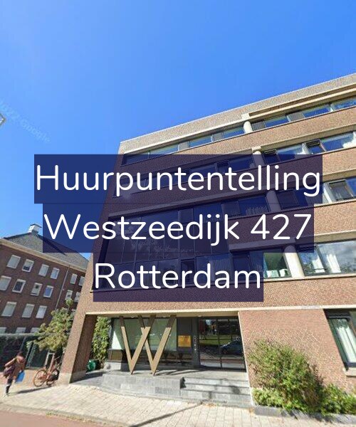 Foto gevel Huurpuntentelling voor Westzeedijk 427, Rotterdam