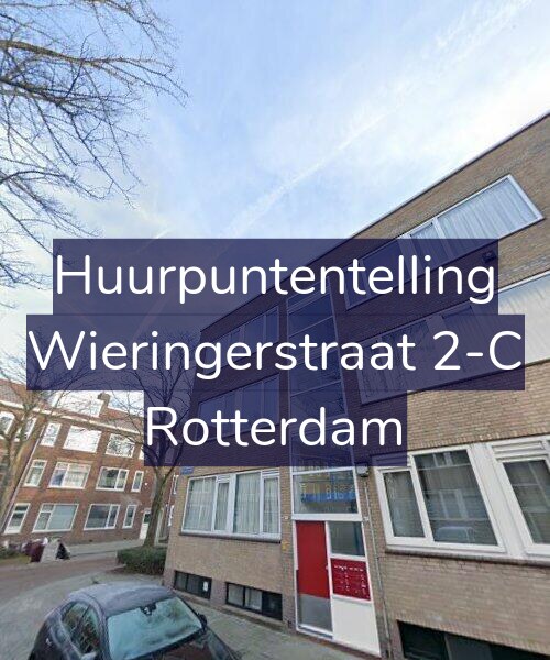 Foto gevel Huurpuntentelling voor Wieringerstraat 2-C, Rotterdam