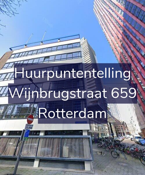Foto gevel Huurpuntentelling voor Wijnbrugstraat 659, Rotterdam