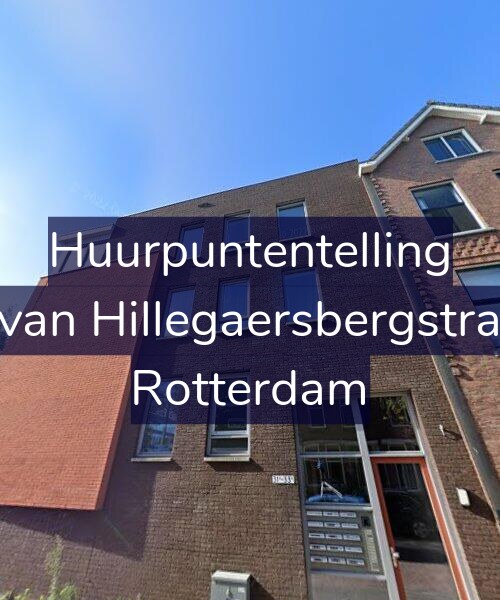 Foto gevel Huurpuntentelling voor Willem van Hillegaersbergstraat 33-G, Rotterdam