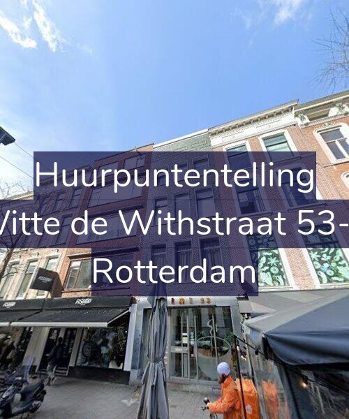 Foto gevel Huurpuntentelling voor Witte de Withstraat 53-G, Rotterdam