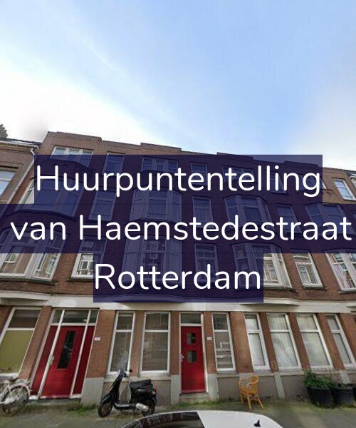 Foto gevel Huurpuntentelling voor Witte van Haemstedestraat 23-D, Rotterdam