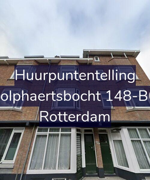 Foto gevel Huurpuntentelling voor Wolphaertsbocht 148-B01, Rotterdam