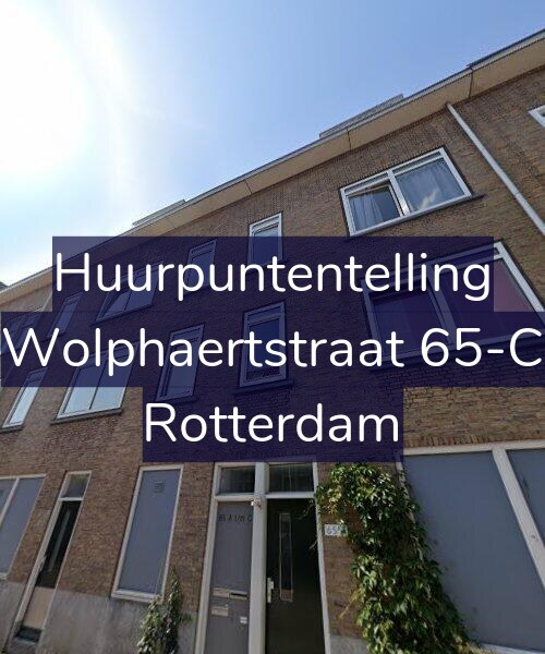 Foto gevel Huurpuntentelling voor Wolphaertstraat 65-C, Rotterdam