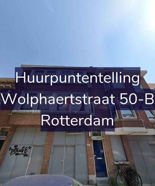 Foto gevel Huurpuntentelling voor Wolphaertstraat 50-B, Rotterdam