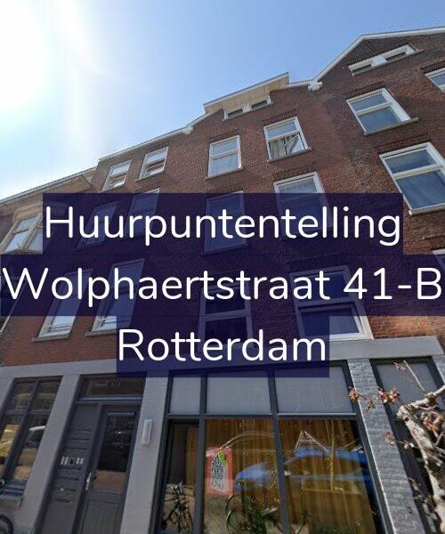 Foto gevel Huurpuntentelling voor Wolphaertstraat 41-B, Rotterdam