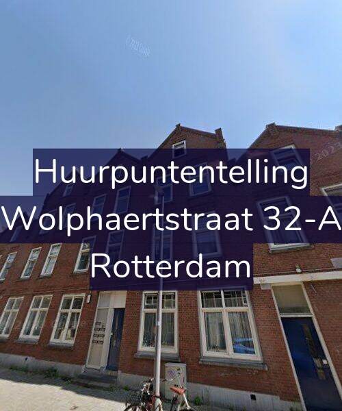 Foto gevel Huurpuntentelling voor Wolphaertstraat 32-A, Rotterdam