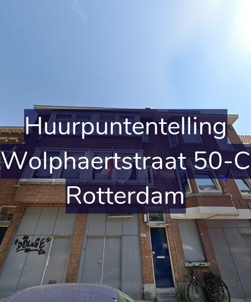 Foto gevel Huurpuntentelling voor Wolphaertstraat 50-C, Rotterdam