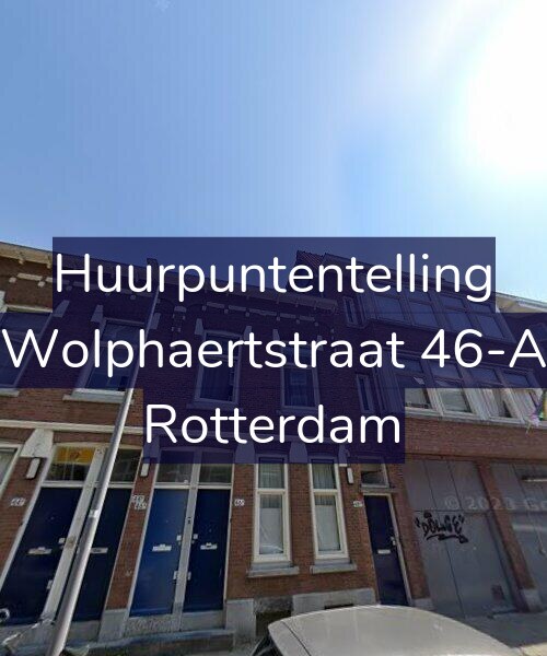 Foto gevel Huurpuntentelling voor Wolphaertstraat 46-A, Rotterdam