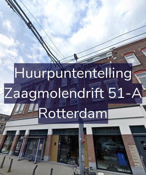 Foto gevel Huurpuntentelling voor Zaagmolendrift 51-A, Rotterdam