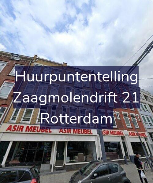 Foto gevel Huurpuntentelling voor Zaagmolendrift 21, Rotterdam