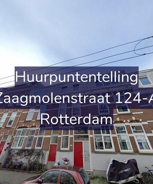 Foto gevel Huurpuntentelling voor Zaagmolenstraat 124-A, Rotterdam