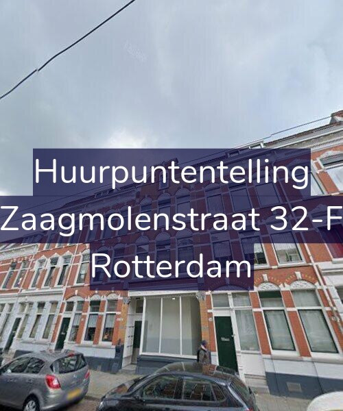 Foto gevel Huurpuntentelling voor Zaagmolenstraat 32-F, Rotterdam
