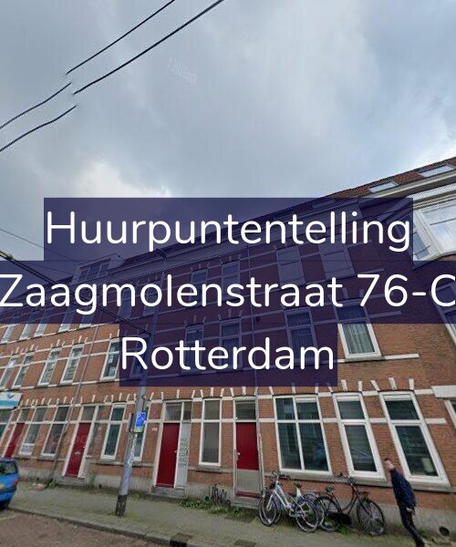 Foto gevel Huurpuntentelling voor Zaagmolenstraat 76-C, Rotterdam