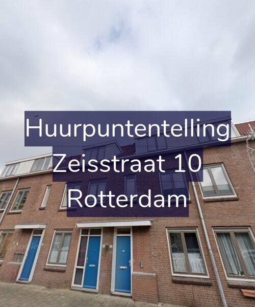 Foto gevel Huurpuntentelling voor Zeisstraat 10, Rotterdam