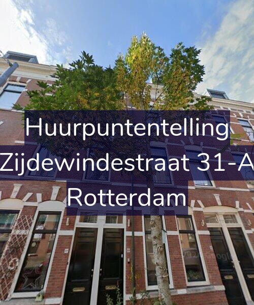 Foto gevel Huurpuntentelling voor Zijdewindestraat 31-A, Rotterdam
