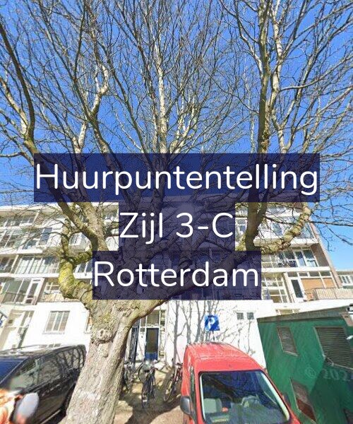 Foto gevel Huurpuntentelling voor Zijl 3-C, Rotterdam