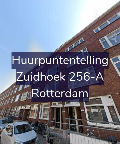 Foto gevel Huurpuntentelling voor Zuidhoek 256-A, Rotterdam