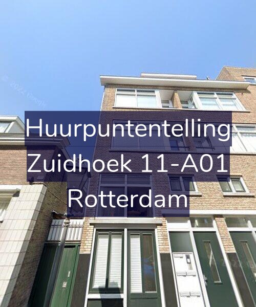 Foto gevel Huurpuntentelling voor Zuidhoek 11-A01, Rotterdam