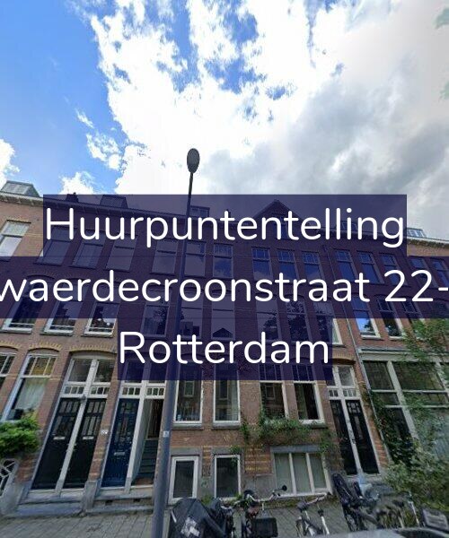 Foto gevel Huurpuntentelling voor Zwaerdecroonstraat 22-A, Rotterdam