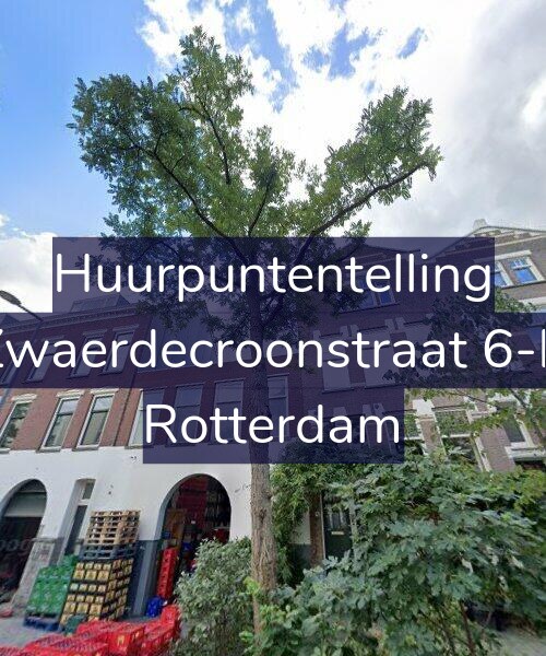 Foto gevel Huurpuntentelling voor Zwaerdecroonstraat 6-B, Rotterdam