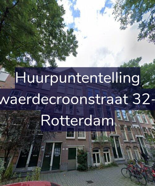 Foto gevel Huurpuntentelling voor Zwaerdecroonstraat 32-B, Rotterdam