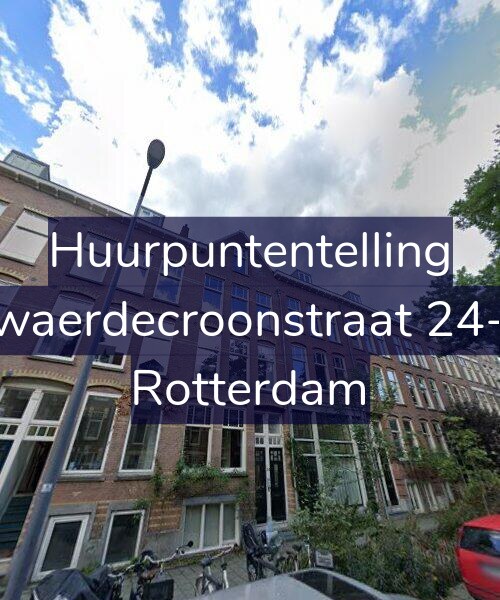 Foto gevel Huurpuntentelling voor Zwaerdecroonstraat 24-A, Rotterdam