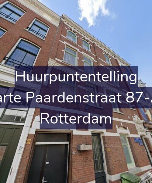 Foto gevel Huurpuntentelling voor Zwarte Paardenstraat 87-A03, Rotterdam