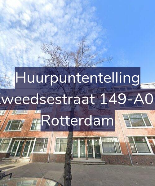 Foto gevel Huurpuntentelling voor Zweedsestraat 149-A02, Rotterdam