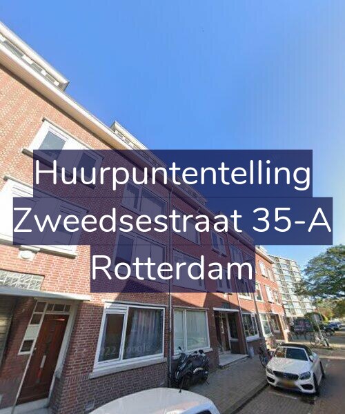 Foto gevel Huurpuntentelling voor Zweedsestraat 35-A, Rotterdam